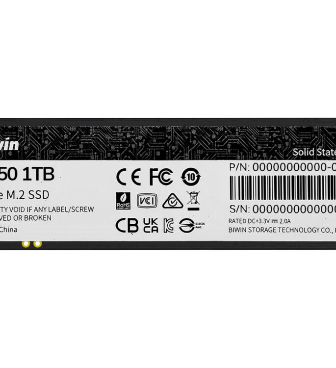 Biwin 1TB PCIe 4.0 M.2 2280 SSD
