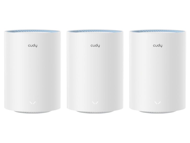 Cudy Dual Band WiFi 5 1200Mbps Fast Ethernet Mesh 3 Pack | M1200 (3-Pack)