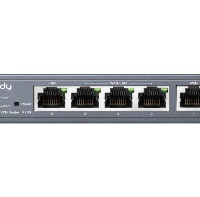 Cudy 5 Port Gigabit Multi-WAN VPN Router