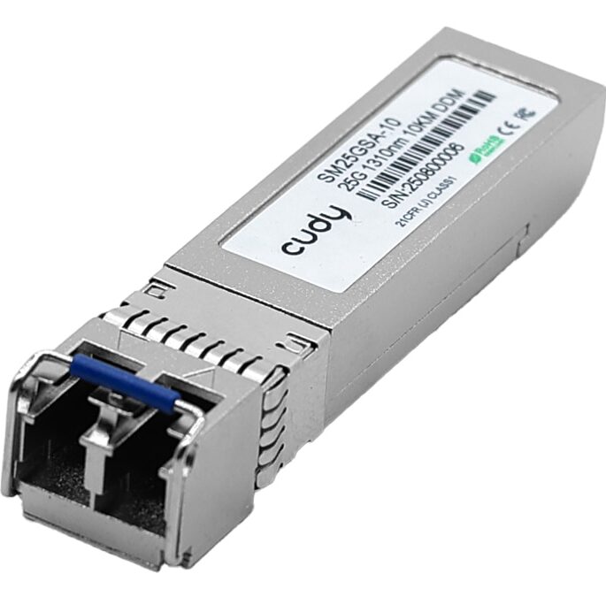 Cudy Single Mode 25G LC SFP28 1310nm 10km