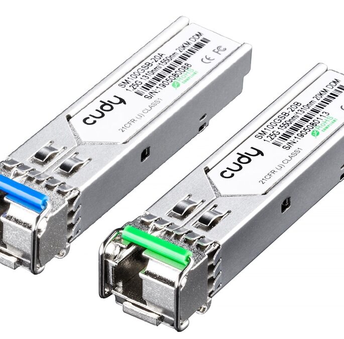 Cudy Single Mode 1.25G LC Bi-Directional SFP 20km