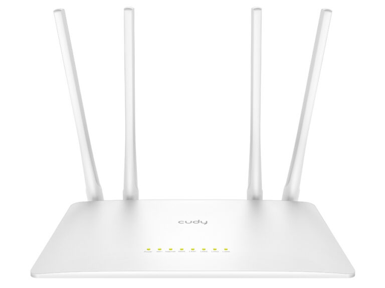 Cudy Dual Band WiFi 5 1200Mbps 5dBi Fast Ethernet Router | WR1200