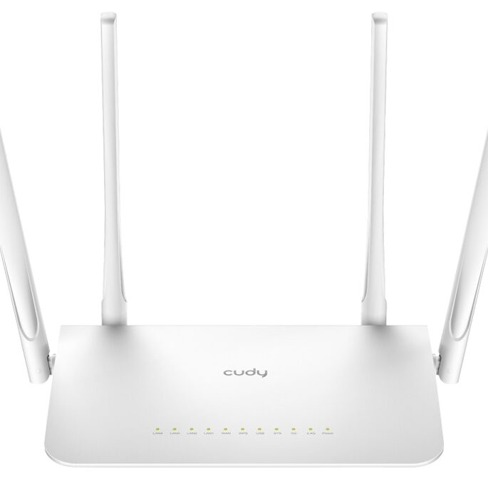 Cudy Dual Band WiFi 5 1200Mbps 5dBi Gigabit Mesh Router