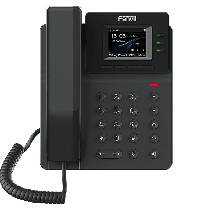 Fanvil 4SIP Fast Ethernet Colour Screen PoE VoIP Phone