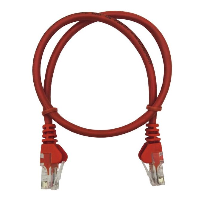 Linkbasic 50cm UTP Cat5e Flylead Red