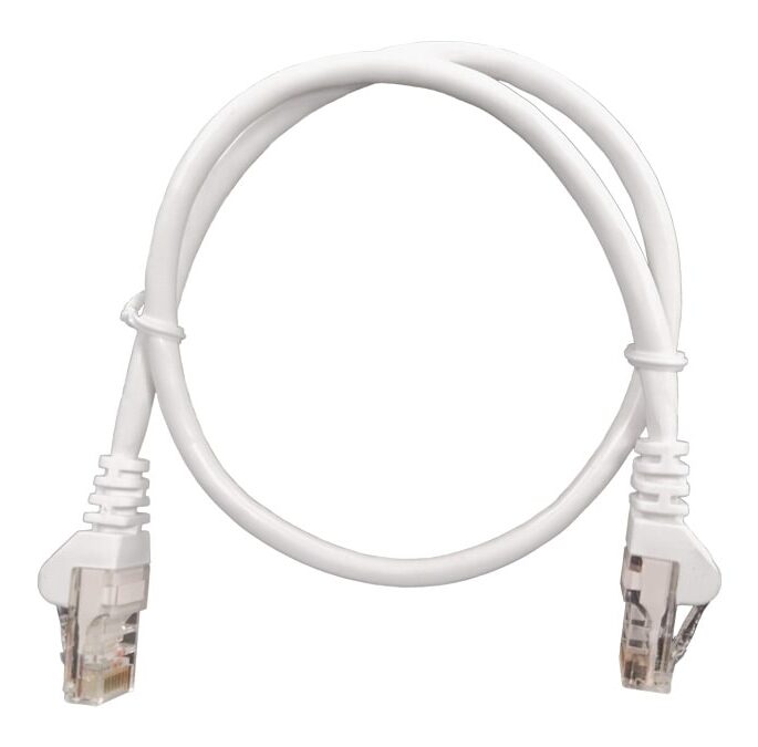 Linkbasic 50cm UTP Cat5e Flylead White