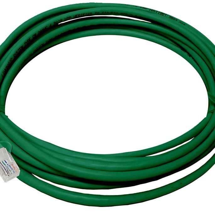 Linkbasic 5 Metre UTP Cat5e Flylead Green