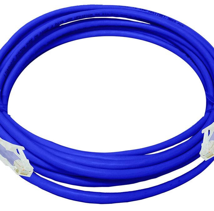 Linkbasic 5 Metre UTP Cat6 Flylead Blue