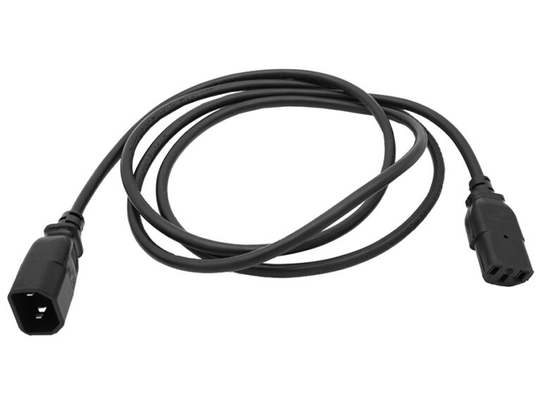 1.8m Male – Female IEC Power Lead