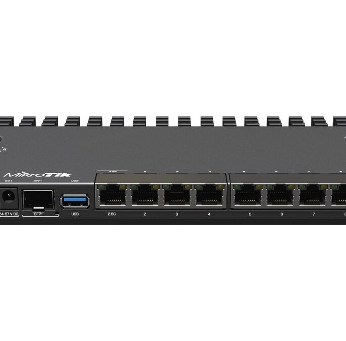 MikroTik 7 Gigabit 1x 2.5Gbps 1SFP+ 4 Core Router