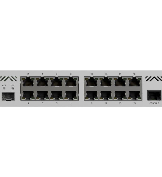 MikroTik Cloud Core 16 Port Gigabit 2SFP+ Passive Cooling Router
