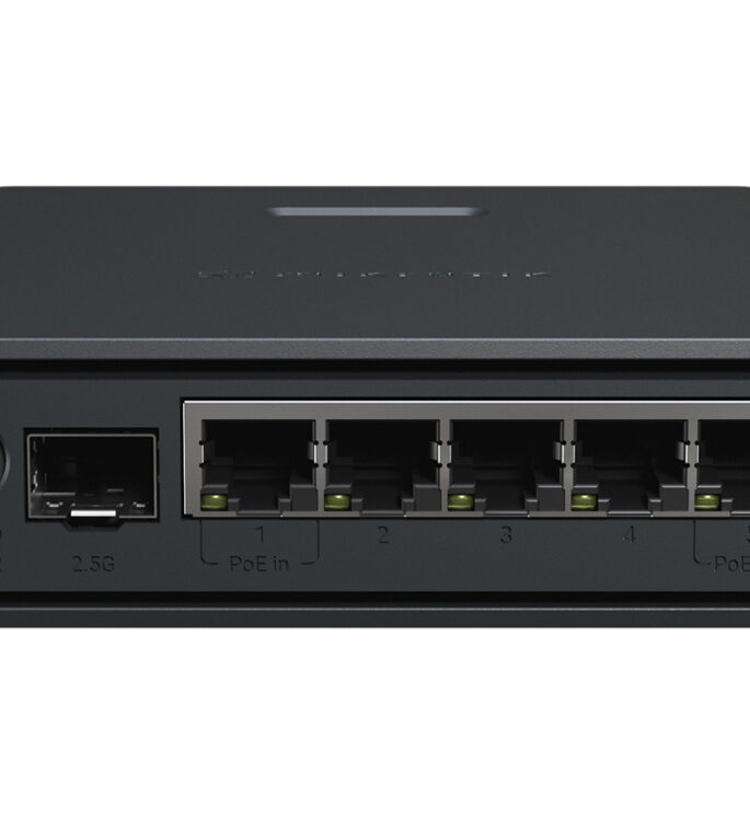 MikroTik hAP ax S 5 Port Gigabit 2.5G SFP 2400Mbps WiFi 6 Router