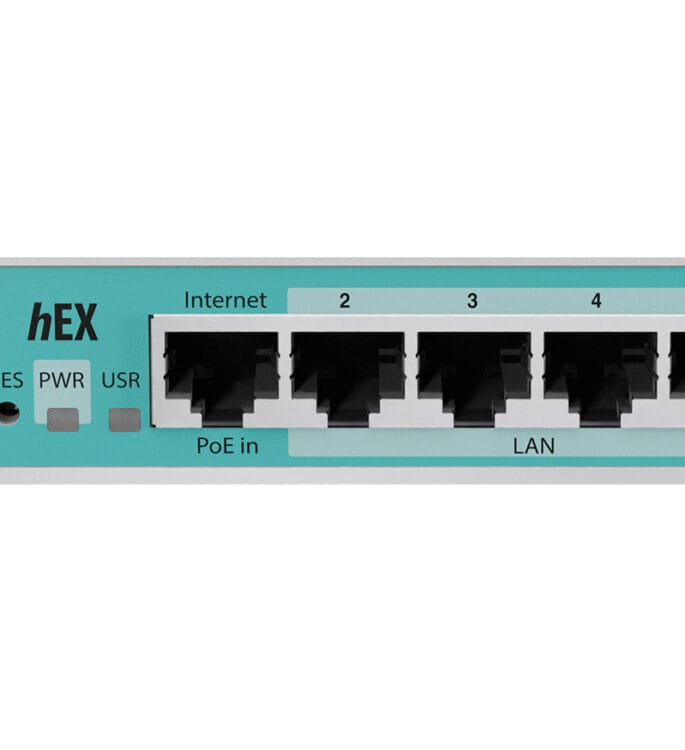 MikroTik hEX 5 Port Gigabit Desktop Router