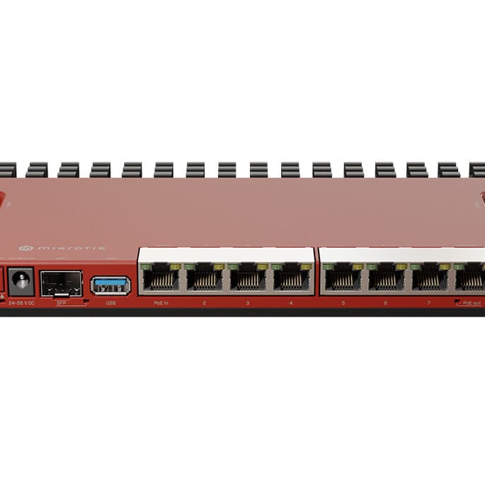 MikroTik 8 Gigabit 1x2.5Gbps SFP Dual Core Router
