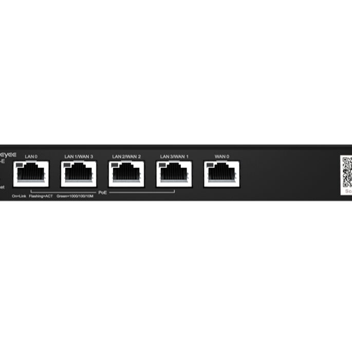 Reyee 5 Port Gigabit 4 WAN 4 PoE 60W Cloud Router