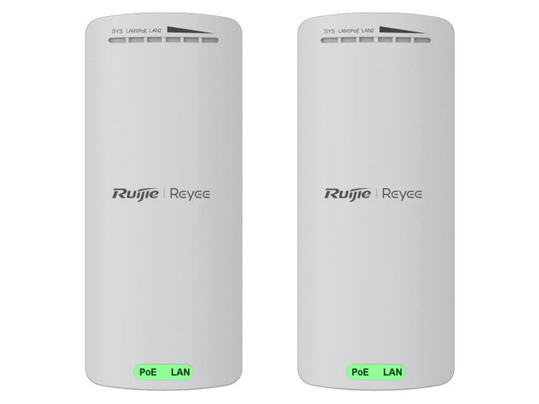 Reyee 2.4GHz 300Mbps 8dBi 70° Pre-Paired Kit | RG-EST100-E
