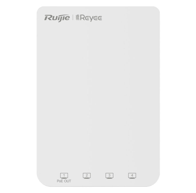 Reyee Dual Band WiFi 5 1300Mbps 5 Port Gigabit Mesh In-Wall AP