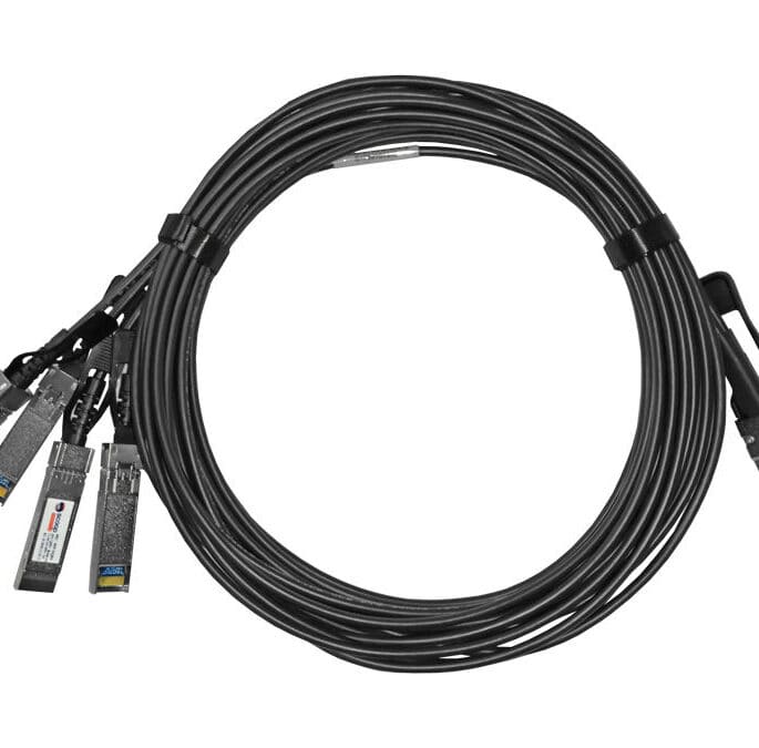 Linkbasic Breakout Cable 3m 1 QSFP to 4 SFP+ Uplink Cable