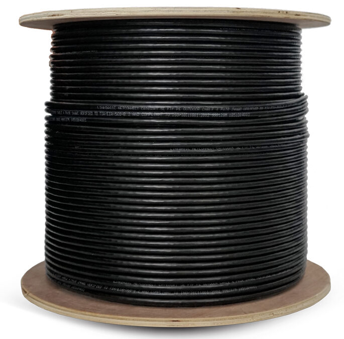 Linkbasic 305m Shielded UV Protected Cat5e Cable
