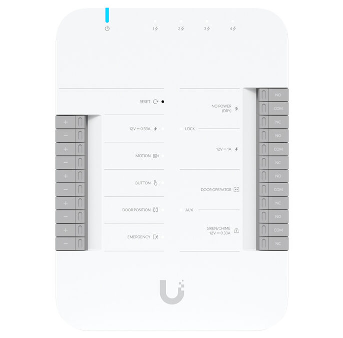 Ubiquiti UniFi Access Door Hub 4x Input, 4x Relay