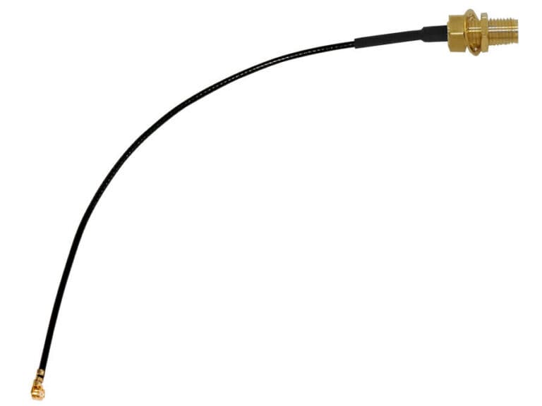U.FL to SMA Female Bulkhead