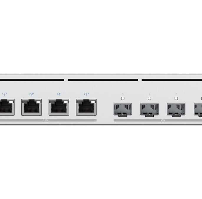 Ubiquiti UISP Switch Plus 4 Port 2.5Gbps PoE 4xSFP+ 160W