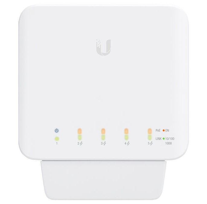 Ubiquiti UniFi Flex Switch 5 Port Gigabit 1PoE In 4PoE Out
