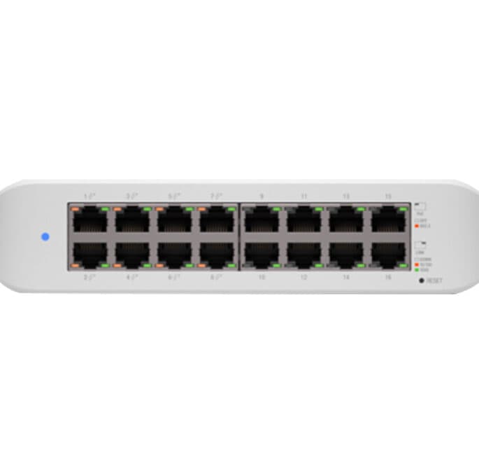 Ubiquiti UniFi Switch Lite 16 Port Gigabit 8PoE 45W