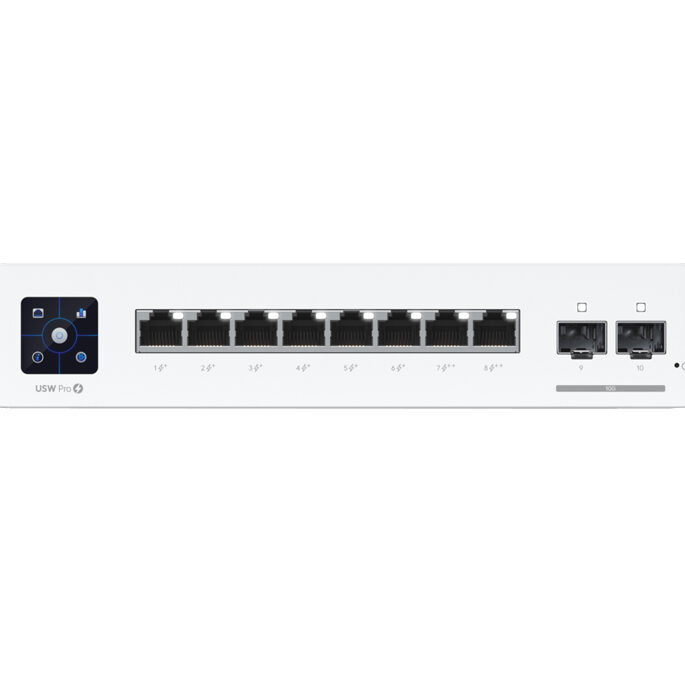 Ubiquiti UniFi Switch Pro 8 Port 6PoE+ 2PoE++ 120W