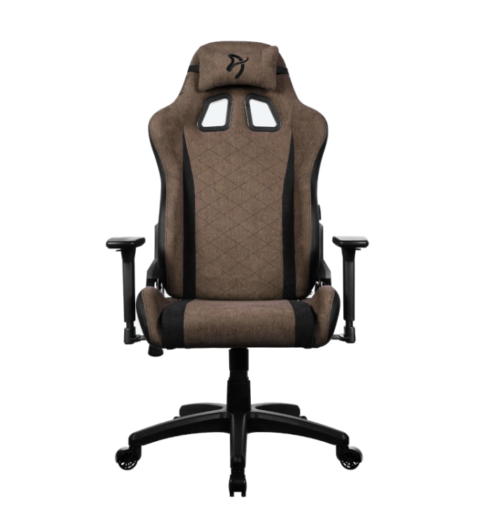 Arozzi Avanti Soft Fabric Gaming Chair – Brown