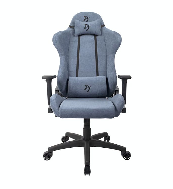 Arozzi Torretta Soft Fabric Gaming Chair – Blue